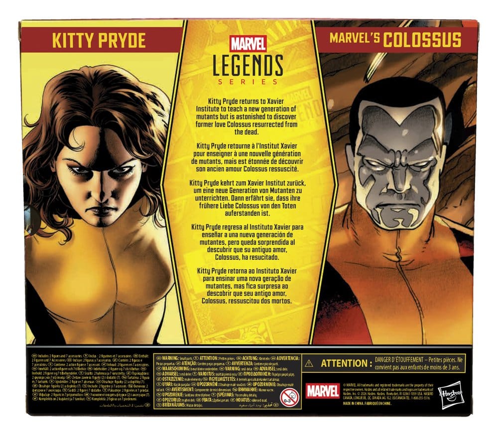 Astonishing X-Men Marvel Legends Actionfiguren 2er-Pack Kitty Pryde & Marvel's Colossus 15 cm Image 6