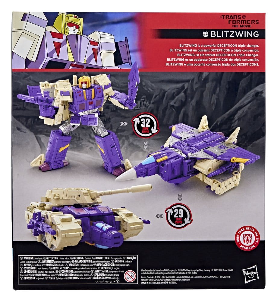 Transformers – Der Kampf um Cybertron Studio Series Leader Class Actionfigur Blitzwing 18 cm Image 2