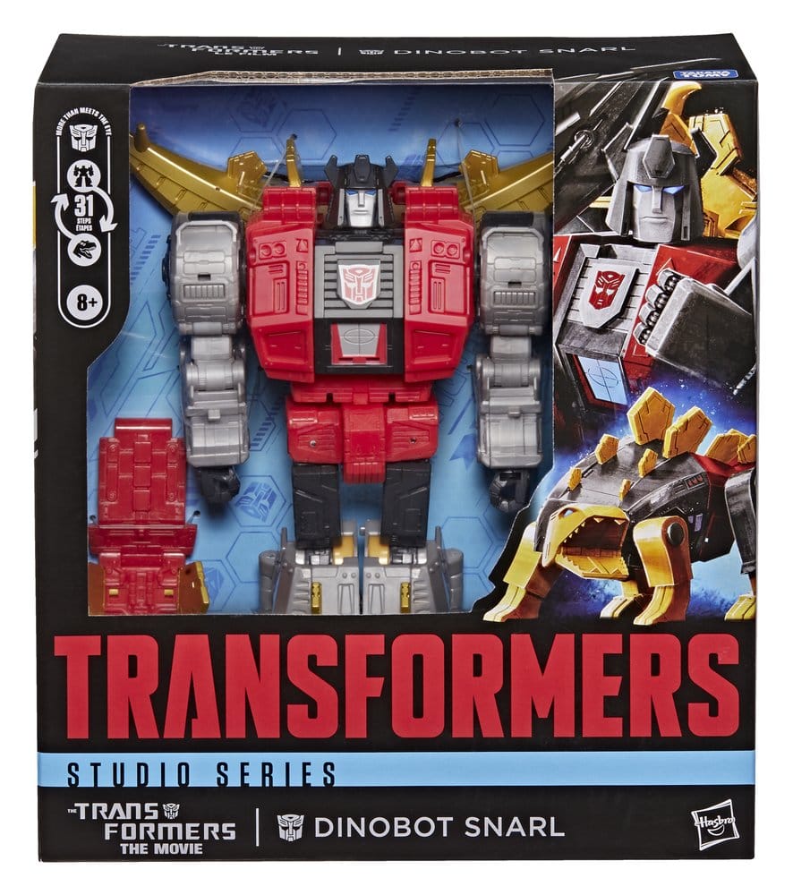 The Transformers: The Movie Studio Series Leader Class Actionfigur Dinobot Snarl 20 cm Image 6