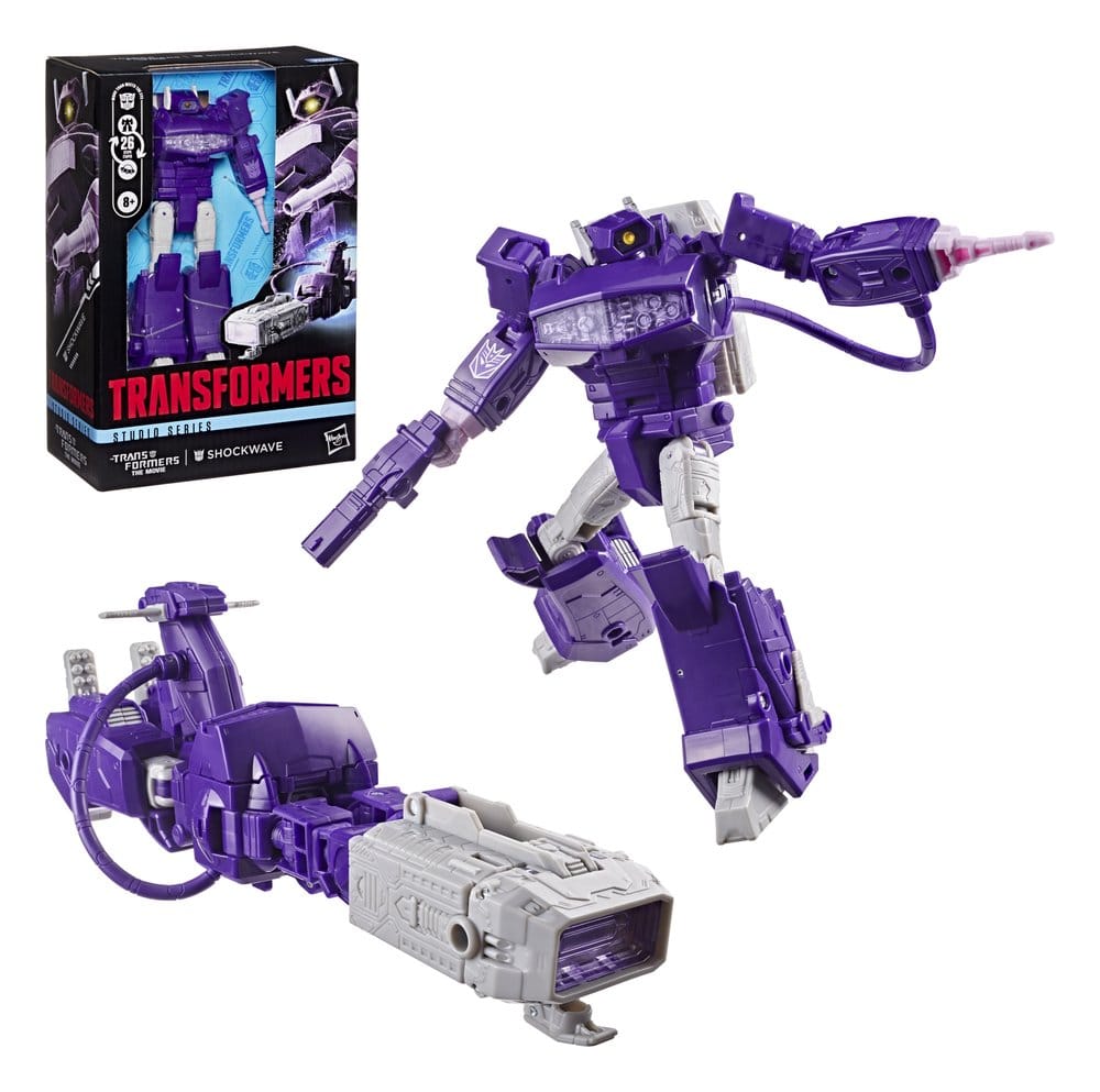 The Transformers: The Movie Studio Series Voyager Class Actionfigur Shockwave 17 cm Image 3