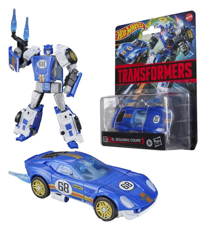 Transformers x Hot Wheels Collaborative Deluxe Class Actionfigur El Segundo Coupe 13 cm Image 3