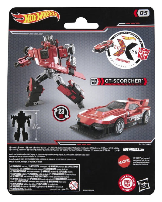 Transformers x Hot Wheels Collaborative Deluxe Class Actionfigur GT-Scorcher 13 cm Image 2