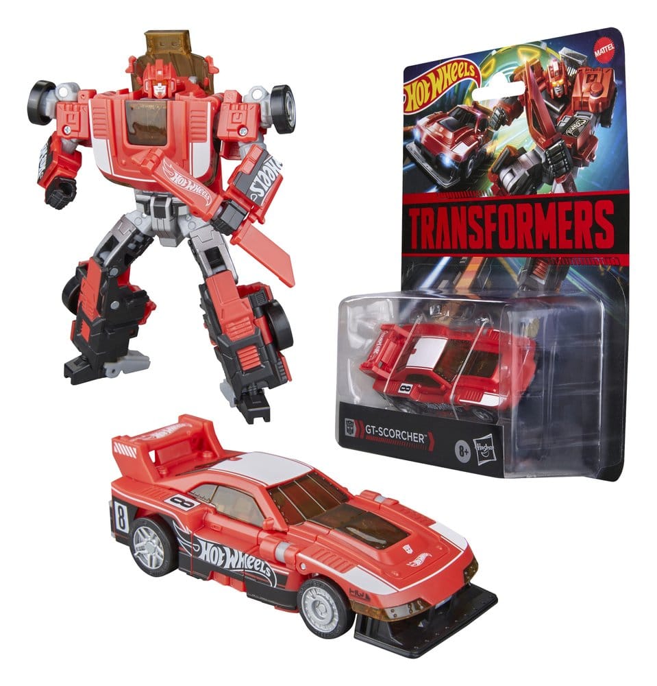 Transformers x Hot Wheels Collaborative Deluxe Class Actionfigur GT-Scorcher 13 cm Image 3