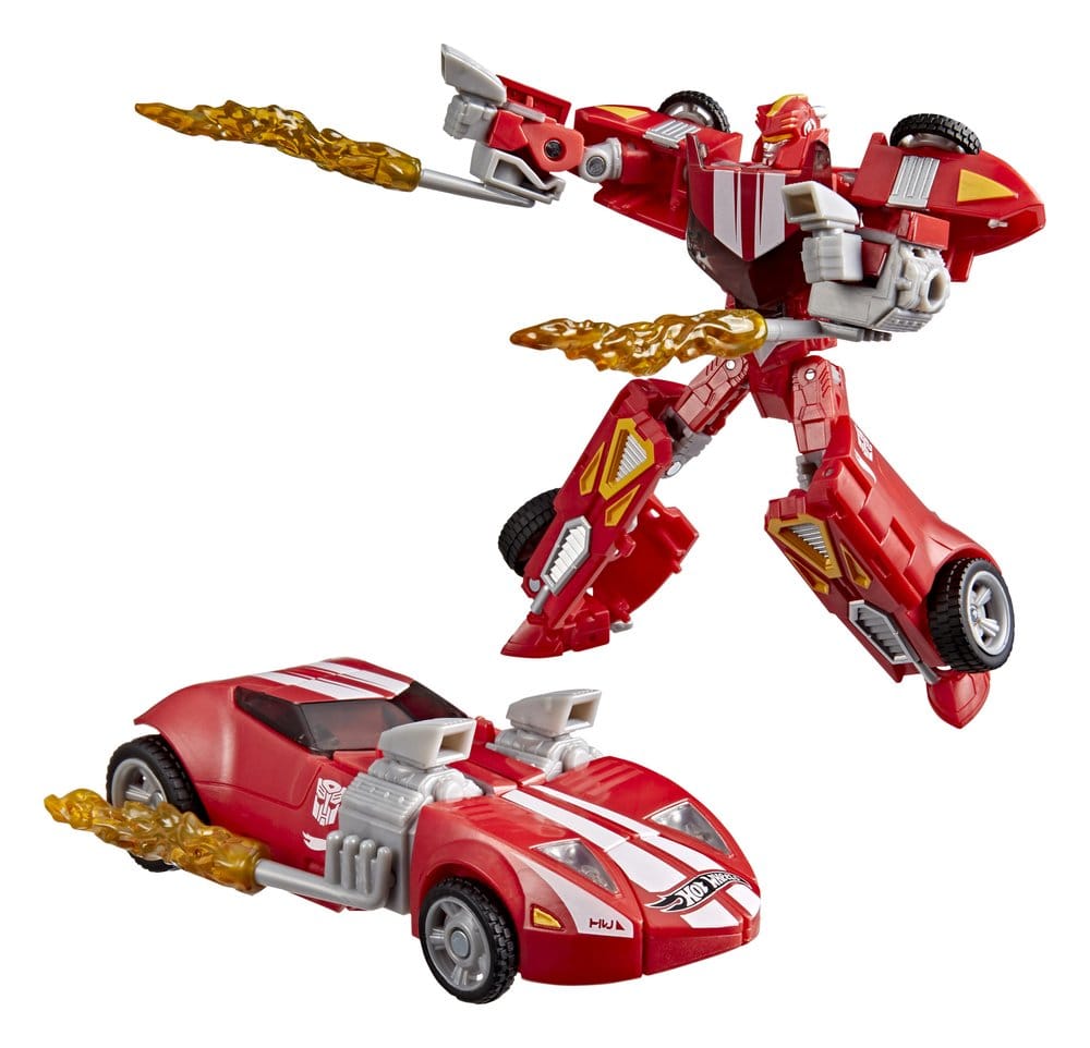 Transformers Collaborative Hot Wheels x Transformers Deluxe Class Actionfigur Twin Mill 13 cm Image 5
