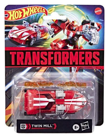 Transformers Collaborative Hot Wheels x Transformers Deluxe Class Actionfigur Twin Mill 13 cm Image 6