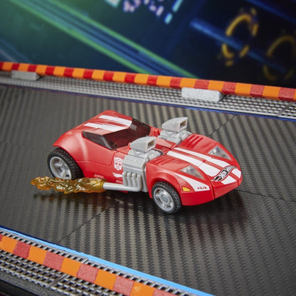 Transformers Collaborative Hot Wheels x Transformers Deluxe Class Actionfigur Twin Mill 13 cm Image 9