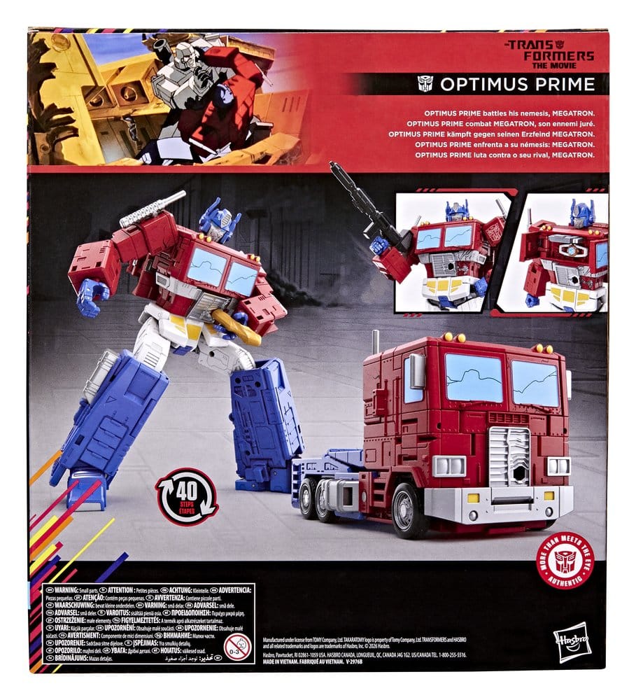 The Transformers: The Movie Studio Series Leader Class Actionfigur MTMTE Collection: Optimus Prime 18 cm Image 2
