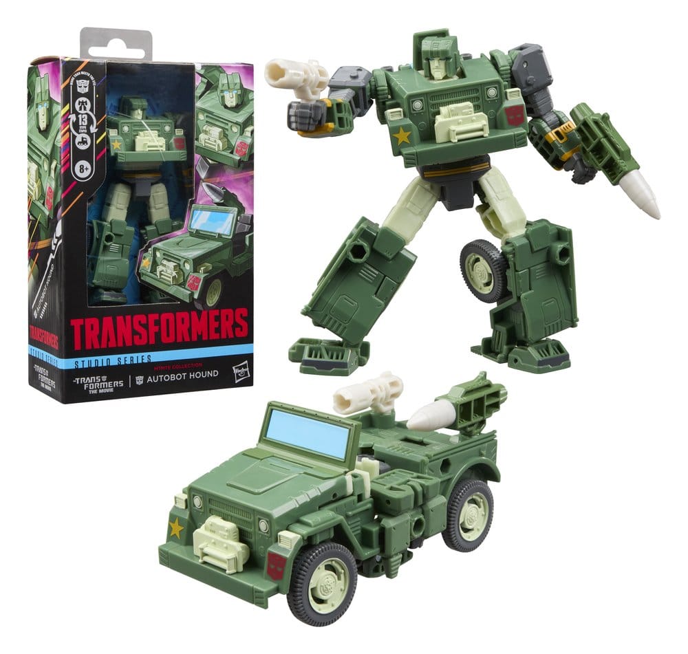 The Transformers: The Movie Studio Series Deluxe Class Actionfigur MTMTE Collection: Autobot Hound 14 cm Image 3