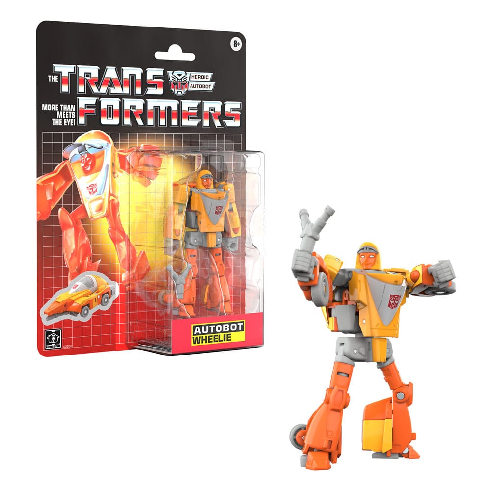 The Transformers Retro G1 Actionfigur Autobot Wheelie 11 cm Image 3
