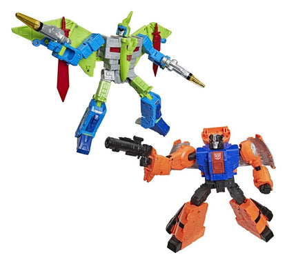 Transformers Age of the Primes Leader Class Actionfiguren 2er-Pack G2 G2 Dinobot Swoop &amp; G2 Dinobot Sludge 19 cm Image 1