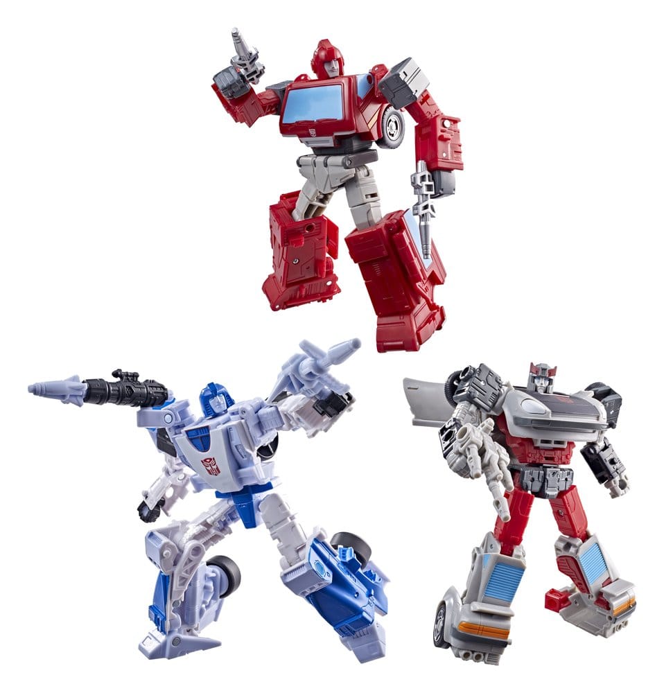 Transformers Age of the Primes Actionfiguren 3er-Pack Autobot Mirage & Bluestreak & Ironhide Image 1