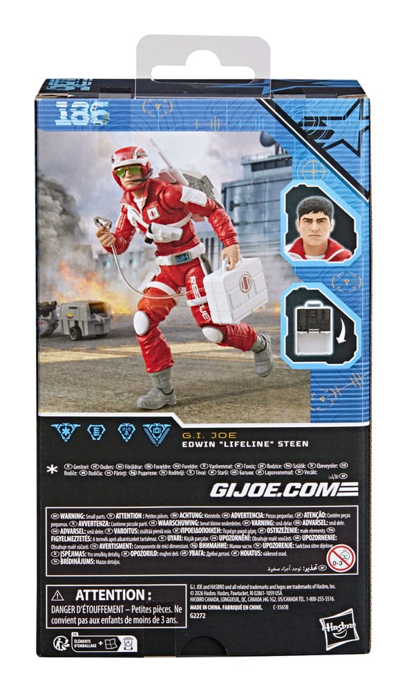 G.I. Joe Classified Series Actionfigur Edwin "Lifeline" Steen 15 cm Image 4