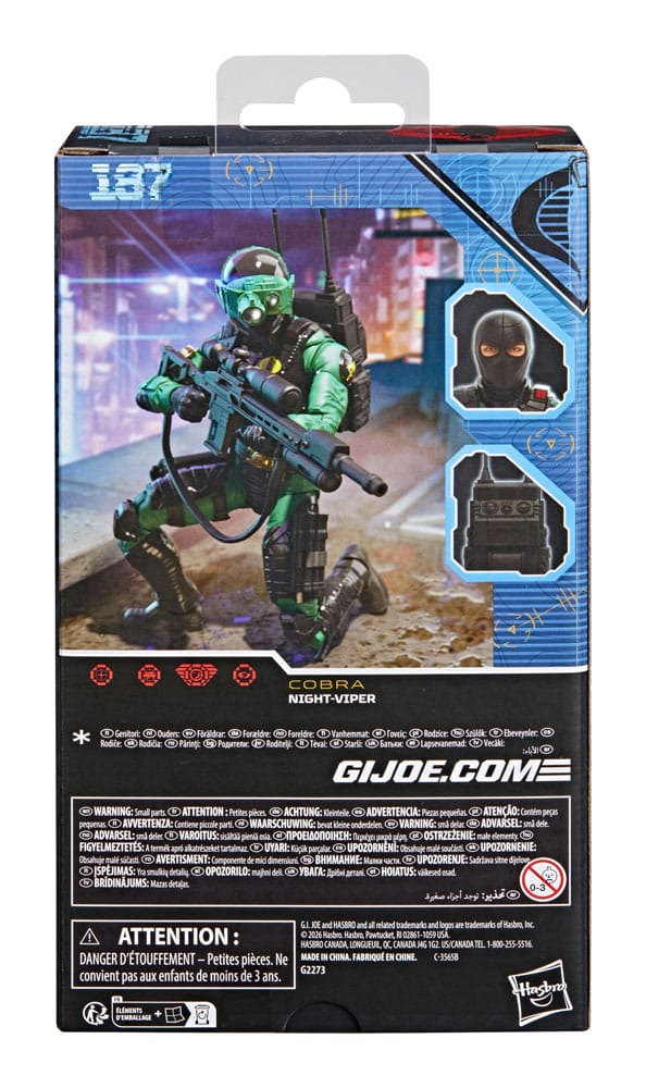 G.I. Joe Classified Series Actionfigur Night-Viper 15 cm Image 4
