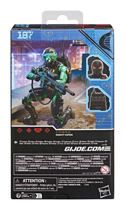 G.I. Joe Classified Series Actionfigur Night-Viper 15 cm Image 4