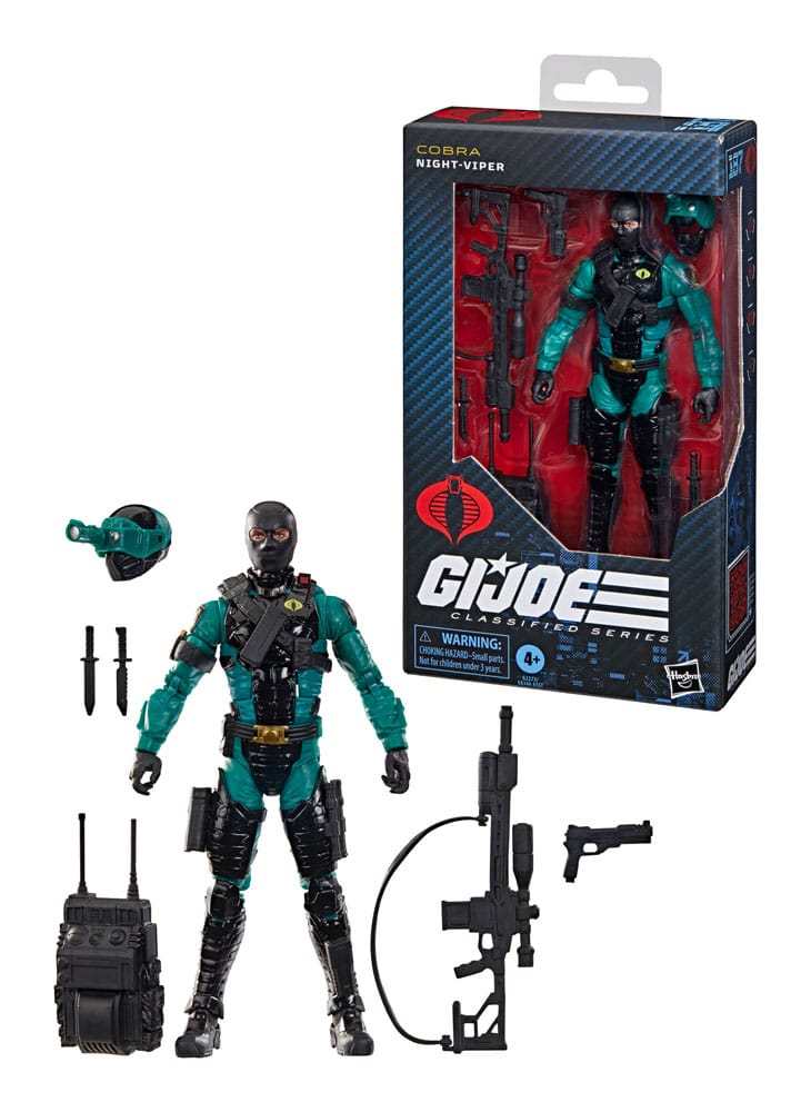 G.I. Joe Classified Series Actionfigur Night-Viper 15 cm Image 5