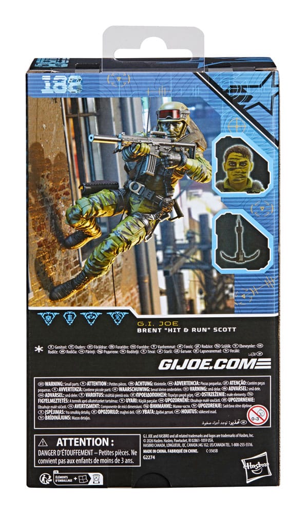 G.I. Joe Classified Series Actionfigur Brent "Hit & Run" Scott 15 cm Image 4
