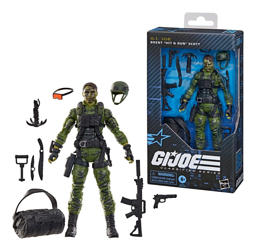 G.I. Joe Classified Series Actionfigur Brent "Hit & Run" Scott 15 cm Image 5