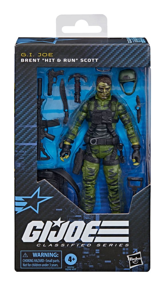 G.I. Joe Classified Series Actionfigur Brent "Hit & Run" Scott 15 cm Image 8