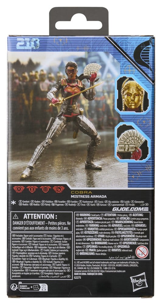 G.I. Joe Classified Series Actionfigur #210 Mistress Armada 15 cm Image 2