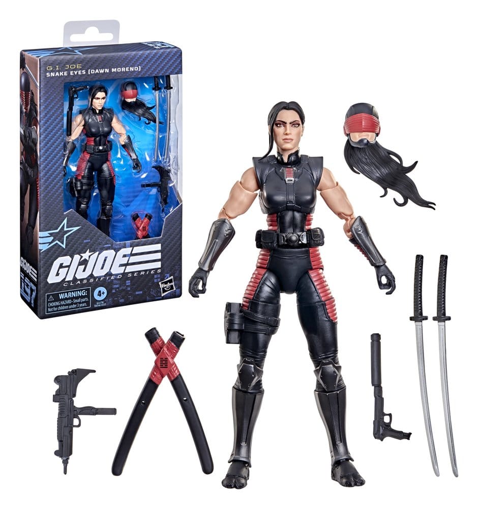 G.I. Joe Classified Series Actionfigur Snake Eyes (Dawn Moreno) 15 cm Image 3