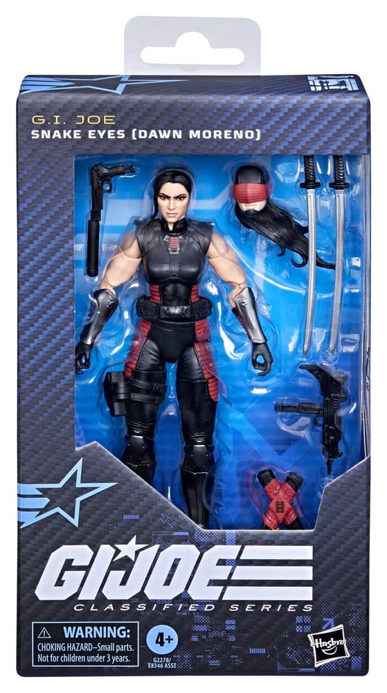 G.I. Joe Classified Series Actionfigur Snake Eyes (Dawn Moreno) 15 cm Image 6
