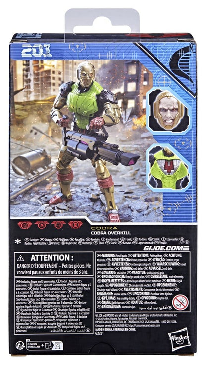 G.I. Joe Classified Series Actionfigur #201 Cobra Overkill 15 cm Image 2
