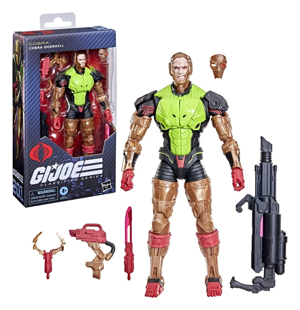 G.I. Joe Classified Series Actionfigur #201 Cobra Overkill 15 cm Image 3