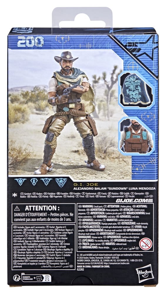 G.I. Joe Classified Series Actionfigur #200 Alejandro Balam "Sundown" Luna Mendoza 15 cm Image 2