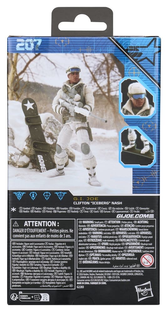 G.I. Joe Classified Series Actionfigur #207 Clifton "Iceberg" Nash 15 cm Image 2