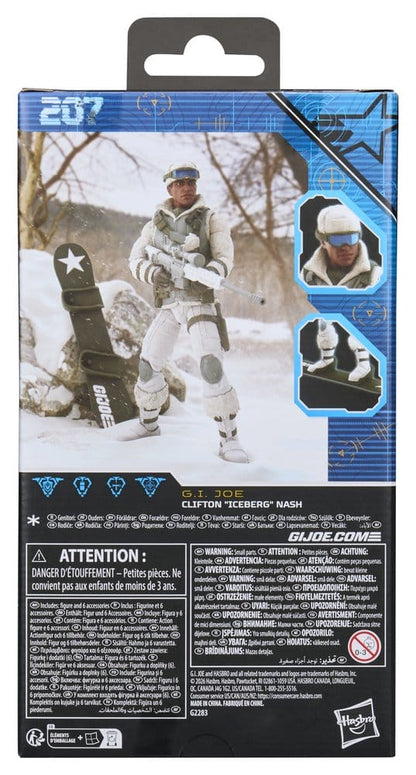 G.I. Joe Classified Series Actionfigur #207 Clifton "Iceberg" Nash 15 cm Image 2