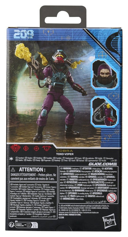 G.I. Joe Classified Series Actionfigur #209 Toxo-Viper 15 cm Image 2
