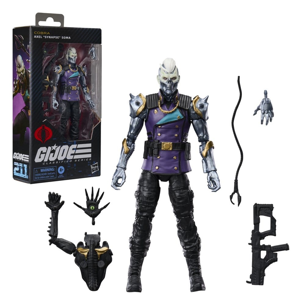 G.I. Joe Classified Series Actionfigur #211 Axel "Synapse" Soma 15 cm Image 3