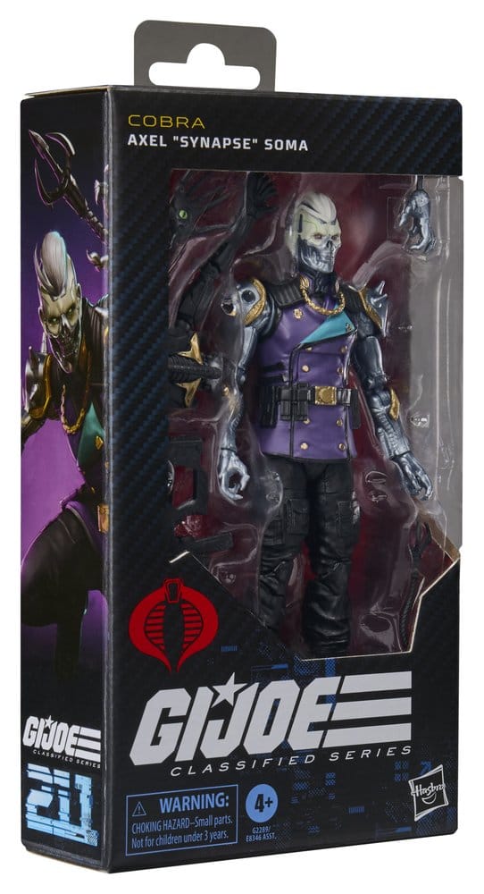 G.I. Joe Classified Series Actionfigur #211 Axel "Synapse" Soma 15 cm Image 4