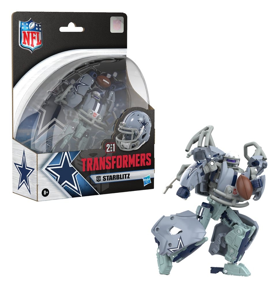 Transformers x NFL Actionfigur Dallas Cowboys: Starblitz 14 cm Image 10