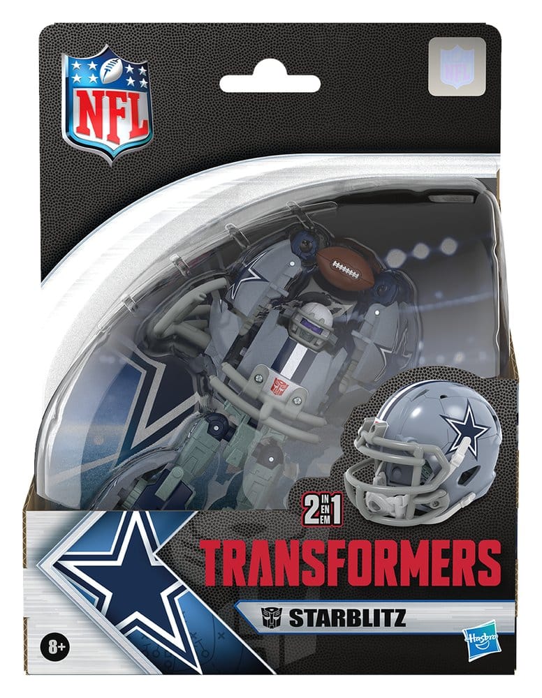 Transformers x NFL Actionfigur Dallas Cowboys: Starblitz 14 cm Image 11
