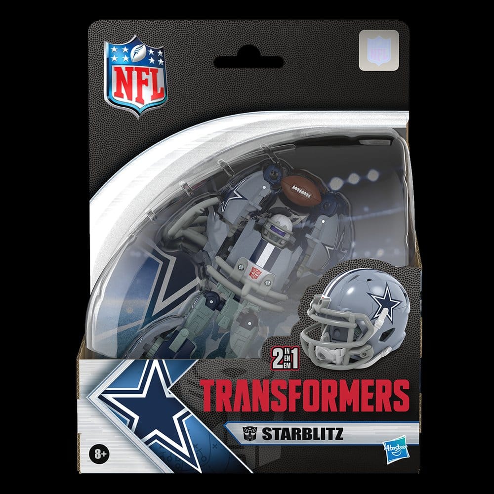 Transformers x NFL Actionfigur Dallas Cowboys: Starblitz 14 cm Image 16