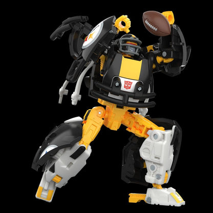 Transformers x NFL Actionfigur Pittsburgh Steelers: Steelsmash 14 cm Image 12