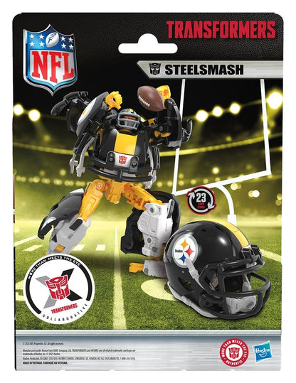 Transformers x NFL Actionfigur Pittsburgh Steelers: Steelsmash 14 cm Image 15