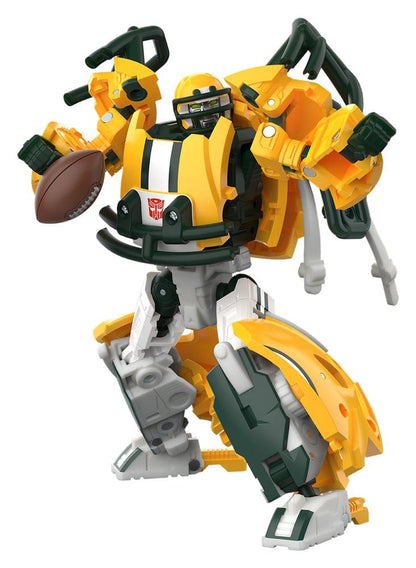 Transformers x NFL Actionfigur Green Bay Packers: Tundra Prime 14 cm Image 1