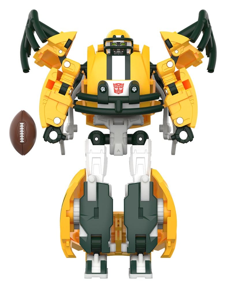 Transformers x NFL Actionfigur Green Bay Packers: Tundra Prime 14 cm Image 9