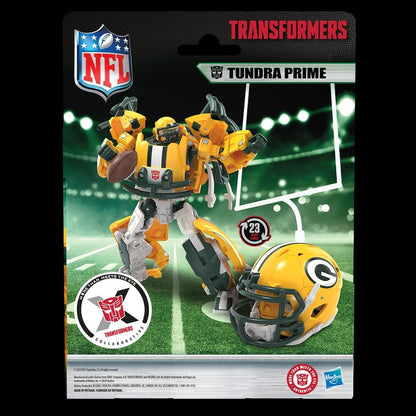 Transformers x NFL Actionfigur Green Bay Packers: Tundra Prime 14 cm Image 10
