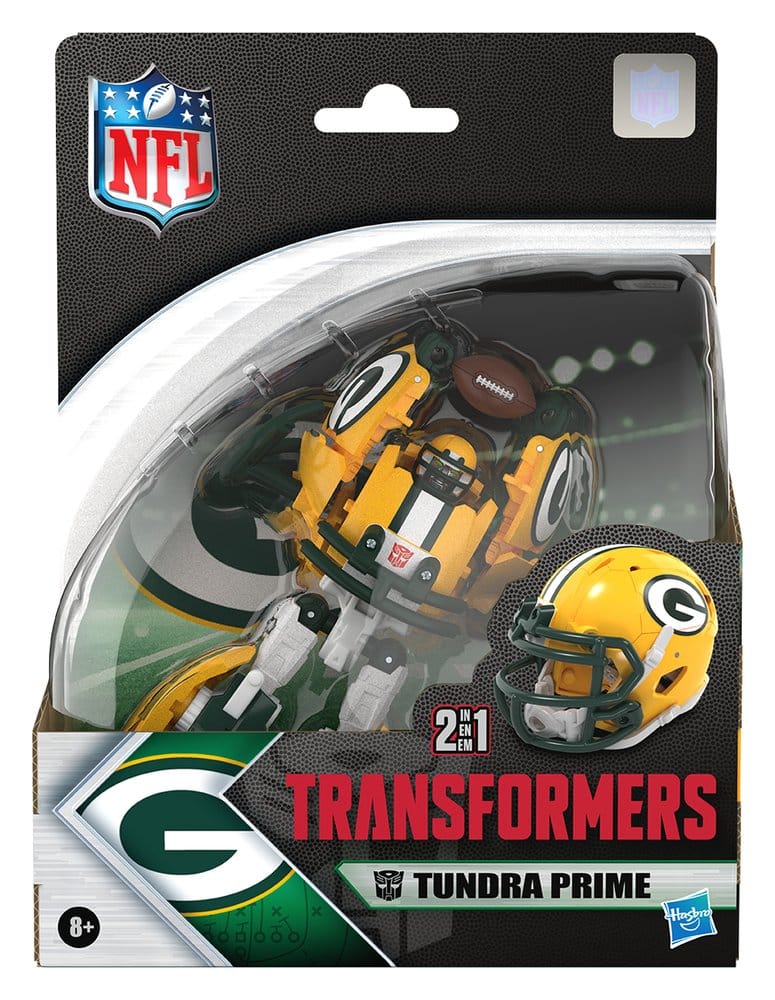 Transformers x NFL Actionfigur Green Bay Packers: Tundra Prime 14 cm Image 13