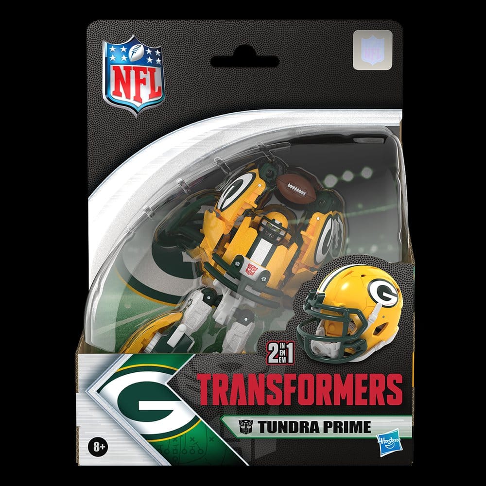 Transformers x NFL Actionfigur Green Bay Packers: Tundra Prime 14 cm Image 19