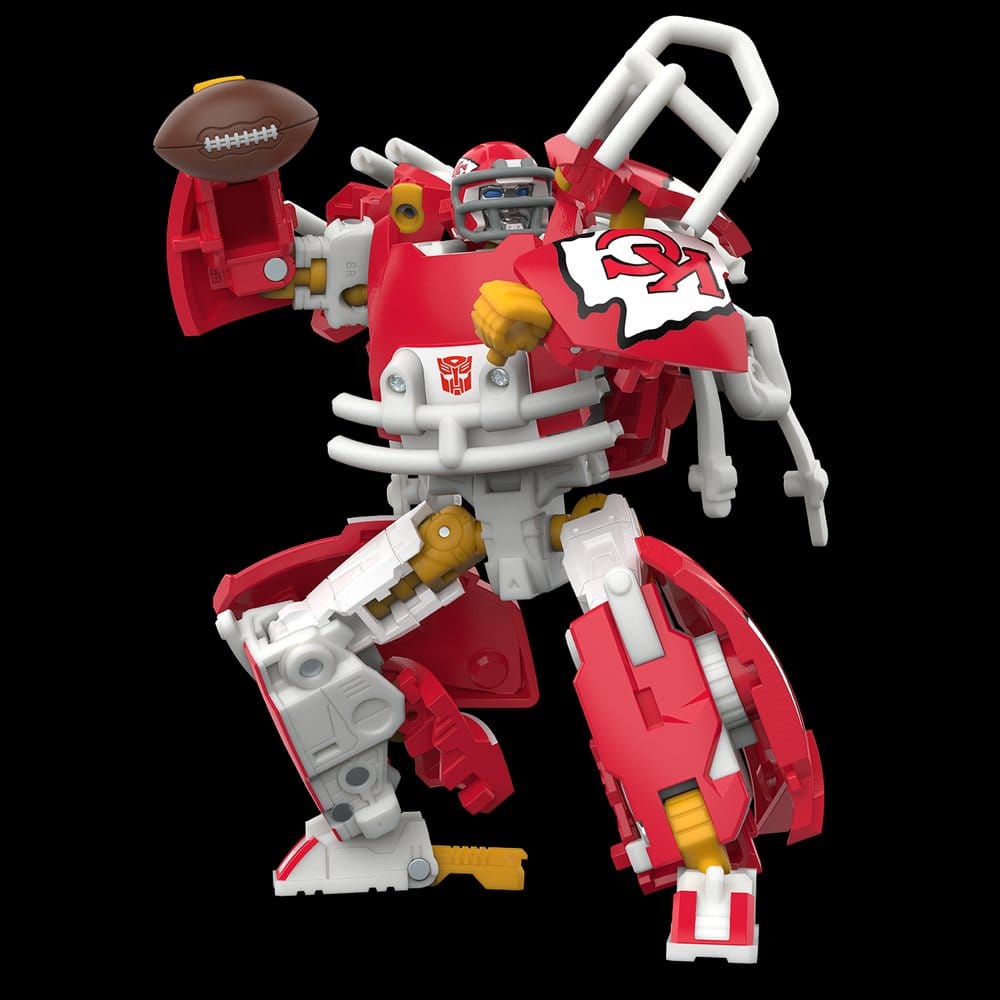 Transformers x NFL Actionfigur Kansas City Chiefs: KC-59 14 cm Image 14