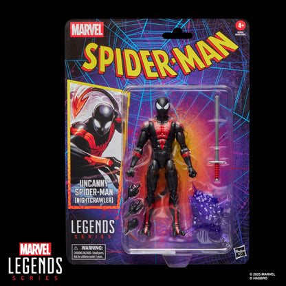 Spider-Man Marvel Legends Retro Actionfigur Uncanny Spider-Man (Nightcrawler) 15 cm Image 2