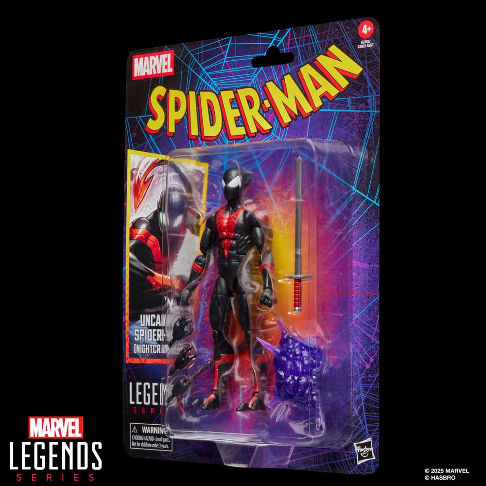 Spider-Man Marvel Legends Retro Actionfigur Uncanny Spider-Man (Nightcrawler) 15 cm Image 3