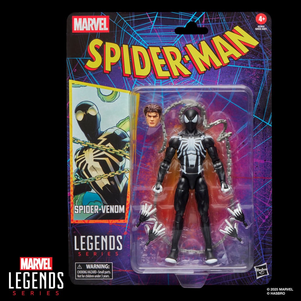 Spider-Man Marvel Legends Retro Actionfigur Spider-Venom 15 cm Image 2