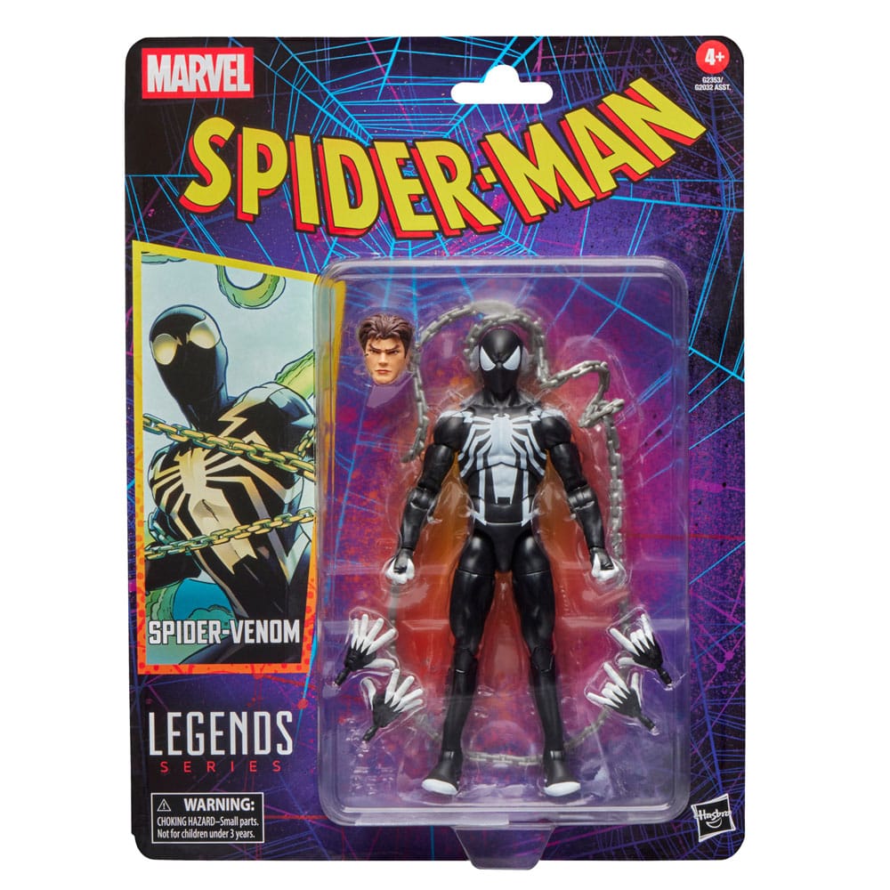 Spider-Man Marvel Legends Retro Actionfigur Spider-Venom 15 cm Image 13