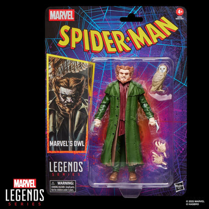 Spider-Man Marvel Legends Retro Actionfigur Marvel's Owl 15 cm Image 2
