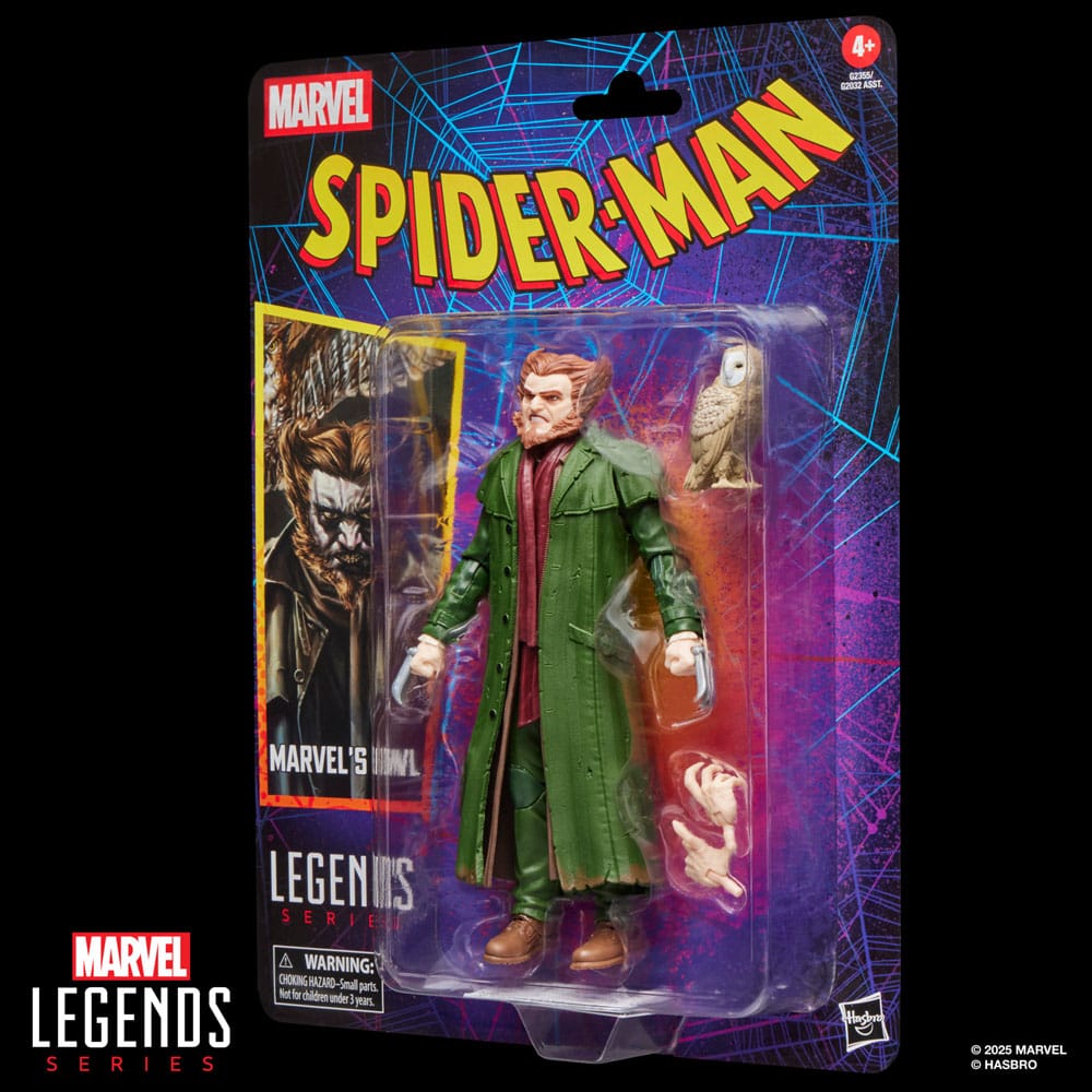 Spider-Man Marvel Legends Retro Actionfigur Marvel's Owl 15 cm Image 3